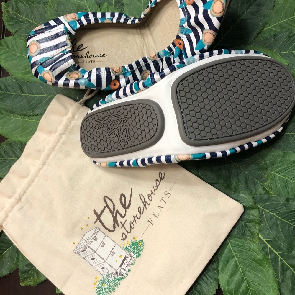 Storehouse Flats-Size 7-New Stripe